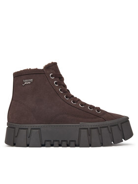 Tommy Jeans Μποτίνια Tommy Jeans Tjw Platform Sneaker Mc Wl EN0EN03134 Σκούρο καφέ