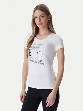 EA7 Emporio Armani EA7 Emporio Armani Camiseta 7W000977 AF10373 Blanco Regular Fit