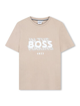 BOSS BOSS Футболка J52046 D Бежевий Regular Fit