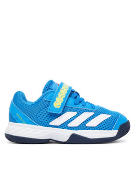 adidas Teniszcipők adidas Courtflash Hook-And-Loop Tennis Shoes Kids KK3864 Kék