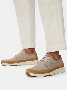 Clarks Снікерcи Clarks Easeway Lace 26181369 Бежевий