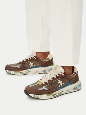 Premiata Sneakersy Premiata Mase25 Var 8026 Bordová
