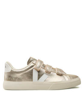 Veja Snīkeri Veja Recife Logo Chromefree RC0502418B Zelta