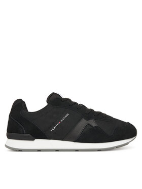 Tommy Hilfiger Sportcipők Tommy Hilfiger Runner Icon Mix FM0FM05679 Fekete
