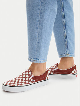 Vans Teniszcipő Vans Classic Slip-On VN000DAHFSB1 Bordó