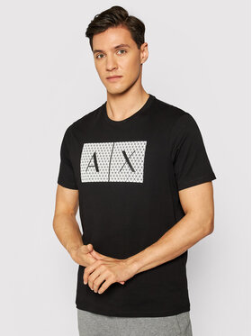 Armani Exchange Armani Exchange T-shirt 8NZTCK Z8H4Z 1200 Crna Slim Fit