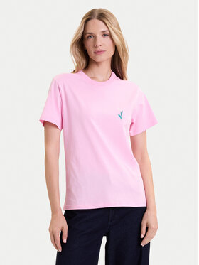 adidas adidas Футболка House of Tiro Graphic JV8524 Рожевий Regular Fit