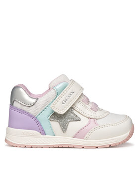 Geox Sneakers Geox B Rishon Girl B560LA 0BCEW C1022 Weiß