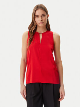 Calvin Klein Calvin Klein Top K20K208190 Rdeča Regular Fit