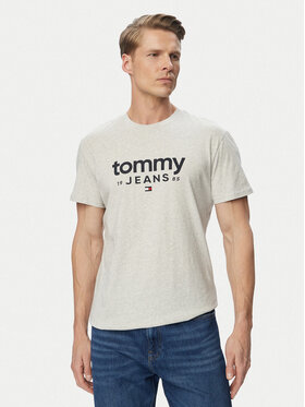 Tommy Jeans Tommy Jeans Camiseta Graphic DM0DM23376 Gris claro Slim Fit