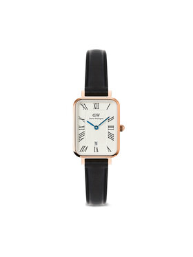 Daniel Wellington Годинник Daniel Wellington Quadro Sterling Roman Numerals DW00100862 Чорний