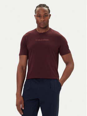 Calvin Klein Calvin Klein Camiseta Logo 30s LV04LD230G Guinda/burdeos Relaxed Fit