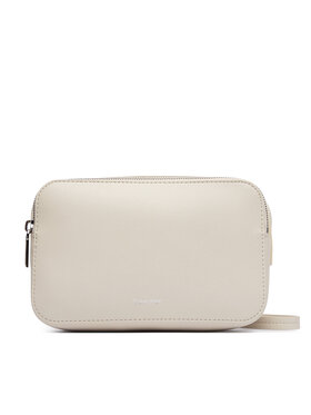 Calvin Klein Torbica Calvin Klein Foil Logo Elongated Camera Bag LV04F3276G Krem