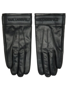 KARL LAGERFELD Dámske rukavice KARL LAGERFELD 226M3608 Čierna