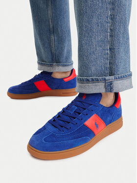 Polo Ralph Lauren Sneakersy Polo Ralph Lauren 809P07172001 Niebieski