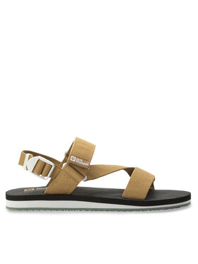Jack Wolfskin Sandály Jack Wolfskin Urban Entdeckung Belt Sandal 4056801 Hnědá
