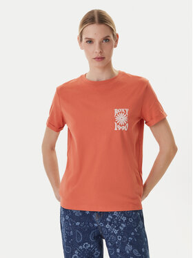 Roxy Roxy Camiseta Oceanregular ERJZT06110 Naranja Regular Fit