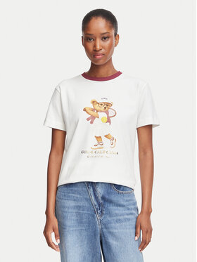 Guess Guess Camiseta V6BI14 K6742 Blanco Regular Fit