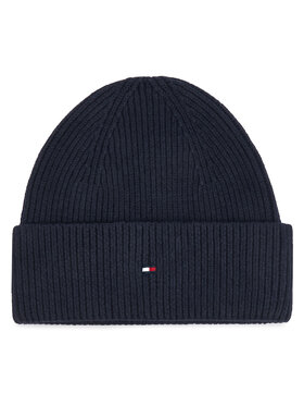 Tommy Hilfiger Căciulă Tommy Hilfiger Flag AW0AW19102 Bleumarin