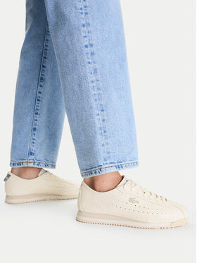 Lacoste Sneakersy Lacoste Club Low 52SFA0025 Kremowy