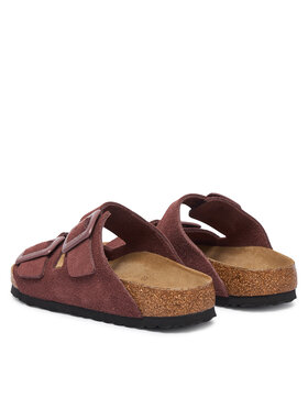 Birkenstock Klapki Birkenstock Arizona Cushion Buckle 1033103 Różowy ciemny