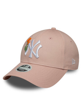 New Era Kšiltovka New Era New York Yankees Womens MLB 9FORTY 60667503 Růžová