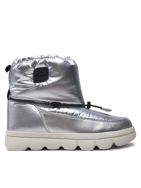 Geox Sniega zābaki Geox J WILLABOOM GIRL B A J46HWE 0LVNF C0474 S Sudraba