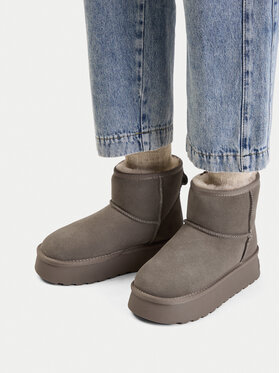 Badura Škornji za sneg Badura C-WFA-01-H Siva