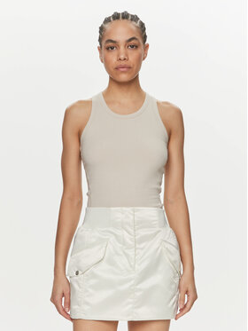 Calvin Klein Calvin Klein Top K20K206554 Beige Slim Fit