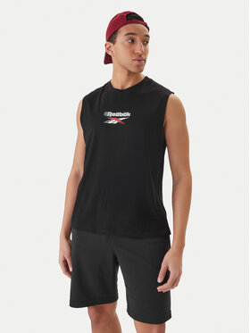 Reebok Reebok Camiseta sin mangas Bradshaw RK25560CCM Negro Regular Fit