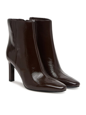 Guess Polokozačky Guess FLFREB LEA10 Tmavě hnědá