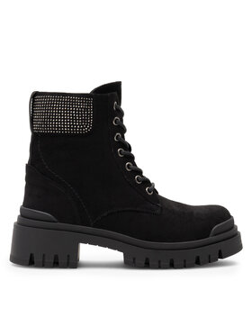 DeeZee Šnurovacia obuv DeeZee PIA H25331-1 Čierna