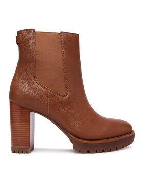 LAUREN RALPH LAUREN Členková obuv LAUREN RALPH LAUREN 802974391002 Hnedá