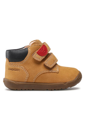 Geox Kotníková obuv Geox B Macchia B. C B164NC 03285 C5046 Hnědá