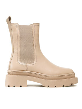 GINO ROSSI Členková obuv s elastickým prvkom Gino Rossi 222FW103 Béžová