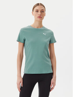 Puma Puma Футболка Ess Elevated 685021 Зелений Slim Fit