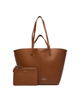 Emporio Armani Ročna torba Emporio Armani EW005668 AF29459 Rjava