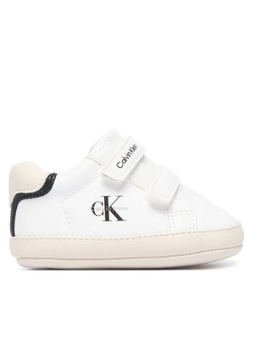 Calvin Klein Krabbelschuhe Calvin Klein V0B9-83437-1582 Weiß