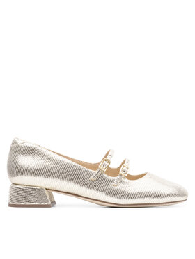 Clarks Poltopánky Clarks Daiss 30 26181312 Zlatá