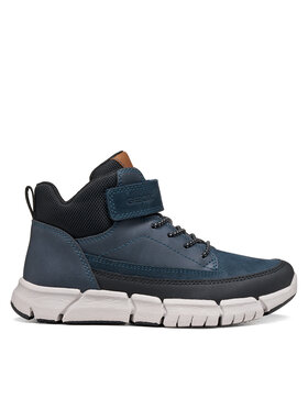 Geox Зимни обувки Geox J Flexyper Boy J369BA 032ME C4002 M Тъмносин