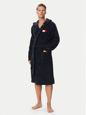 Tommy Hilfiger Tommy Hilfiger Albornoz UU0UU00123 Azul marino