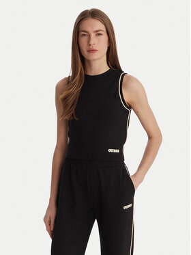 Guess Guess Топ V6GP17 K3215 Чорний Regular Fit