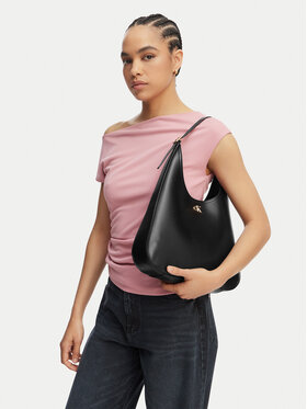Calvin Klein Torebka Calvin Klein Ck Medium Shoulder Bag LV04F3522G Czarny