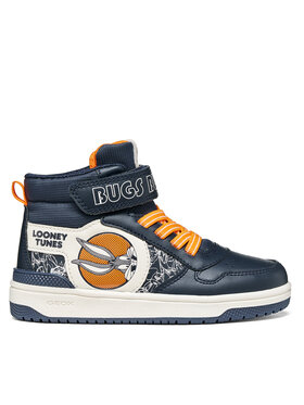 Geox Sneakers Geox J Washiba Boy J66LQF 054FU C0659 S Dunkelblau