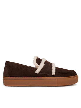 Inuikii Scarpe basse Inuikii Shearling Loafer 2006.003.0011 Marrone scuro