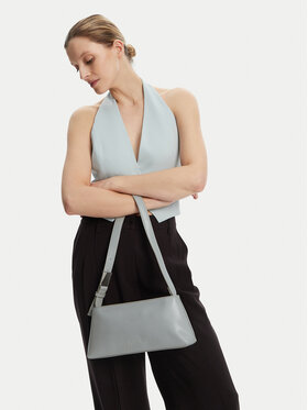 Calvin Klein Handtasche Calvin Klein Embossed Logo Shoulder Bag K60K612550 Grau