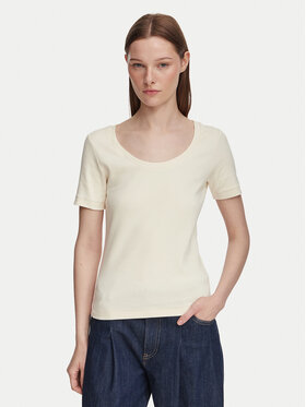 Weekend Max Mara Weekend Max Mara Camiseta Multij 2625946031 Crema Regular Fit