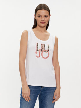 Liu Jo Liu Jo Топ VA4117 JS360 Білий Regular Fit