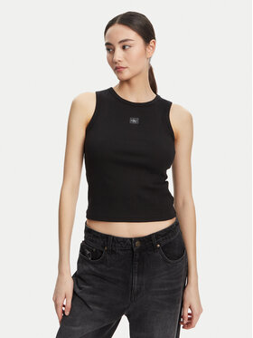 Calvin Klein Jeans Calvin Klein Jeans Top LV047C201G Črna Slim Fit