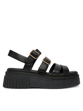 Clarks Sandali Clarks Evamar Strap 26185888 Nero